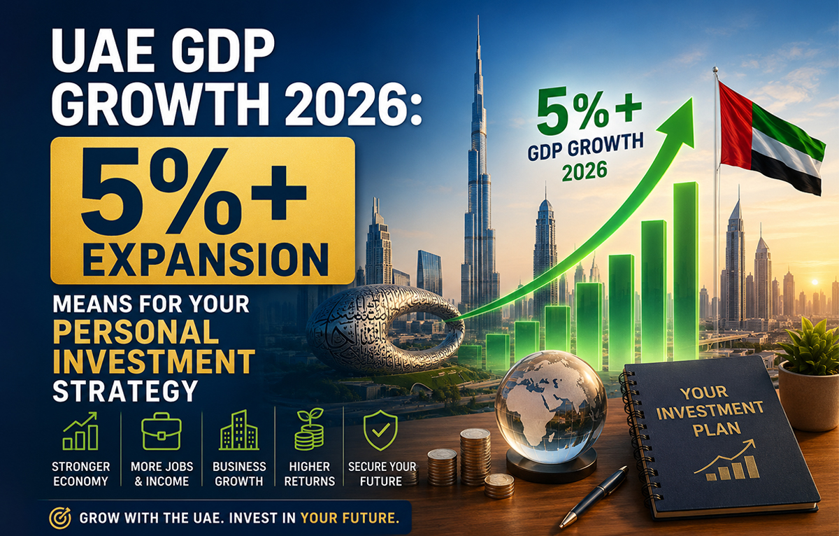 UAE GDP Growth 2026: What 5%+ Expansion Means for Your Personal Investment Strategy